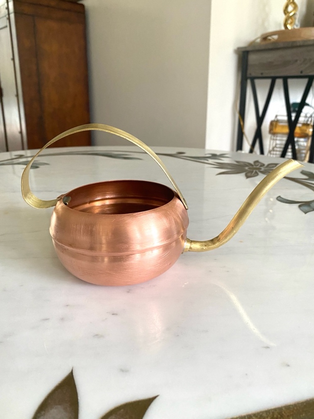 Vintage Copper and Brass Watering Can